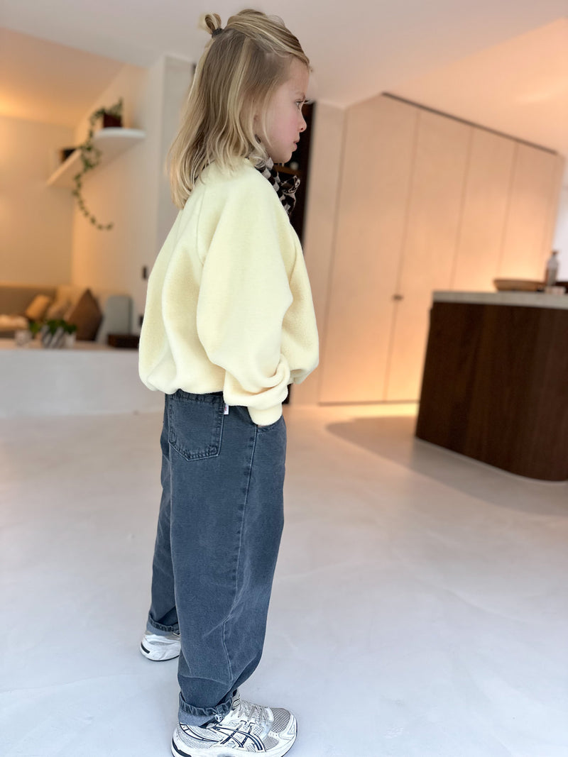 Léo baggy jeans - Dark grey washing