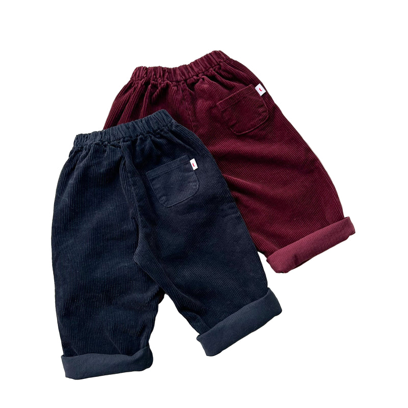 Roco corduroy chino pants - Navy