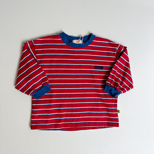 Bebe striped tee - Red