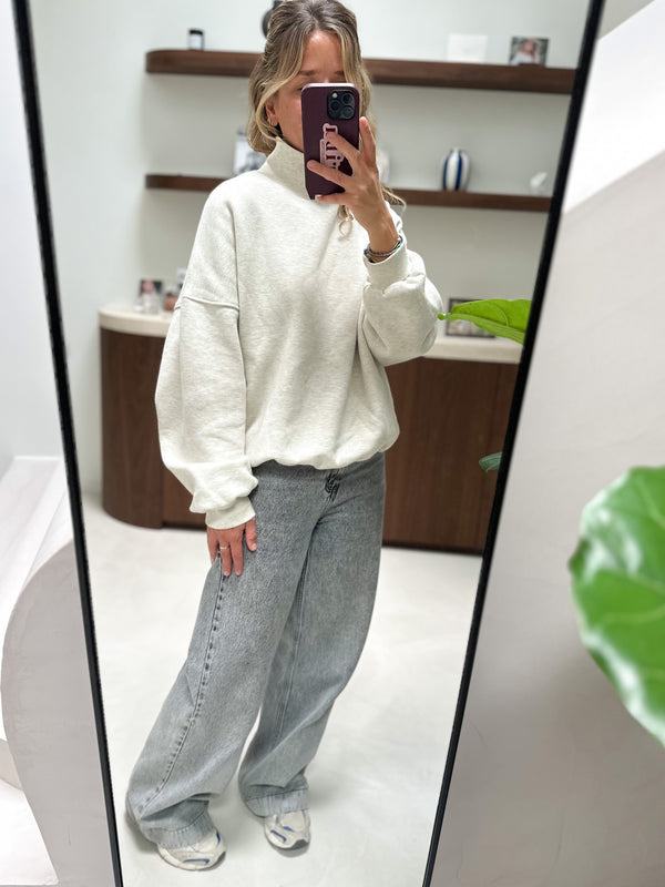 Pacifie wide jeans - Grey washing