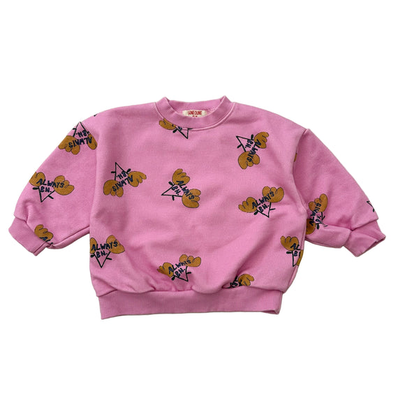 BN flower sweatshirt - Pink