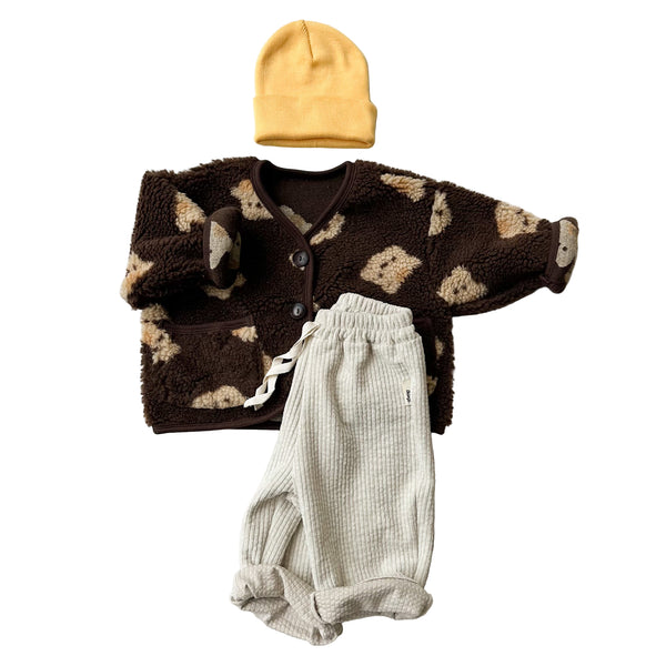 Teddy bear jacket - Brown