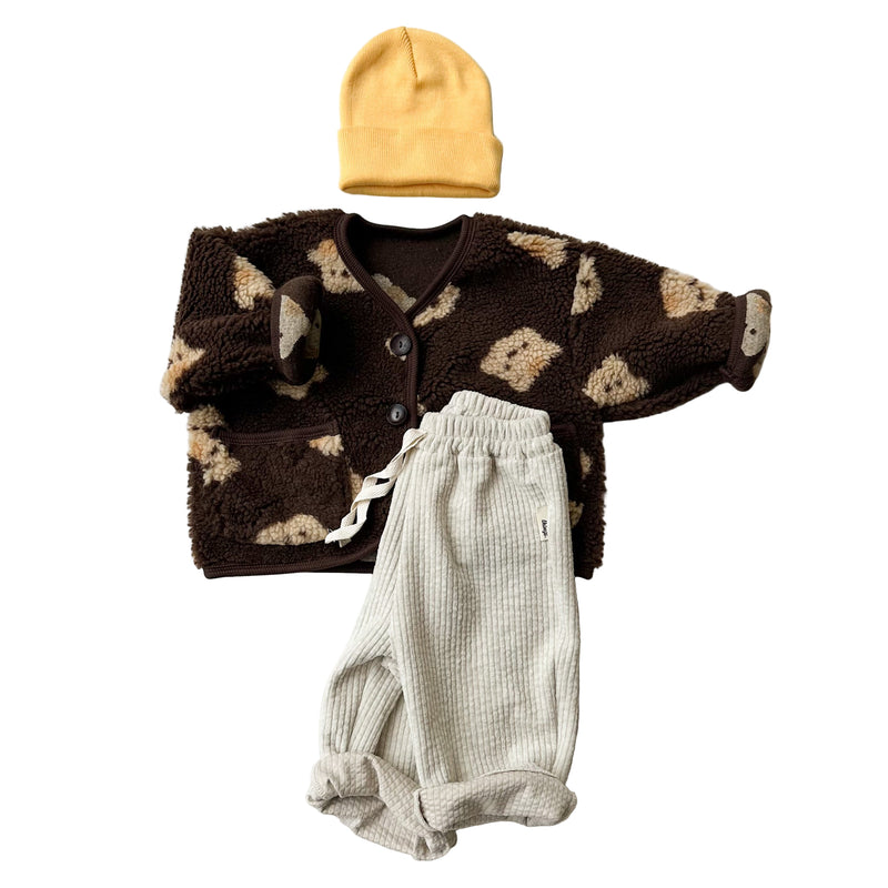 Teddy bear jacket - Brown