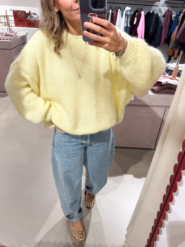 Royal mohair knit - Vanilla