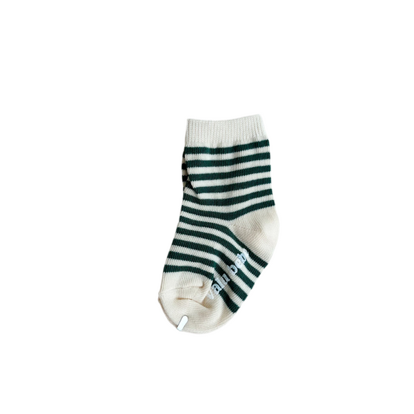Bebe striped socks - Green