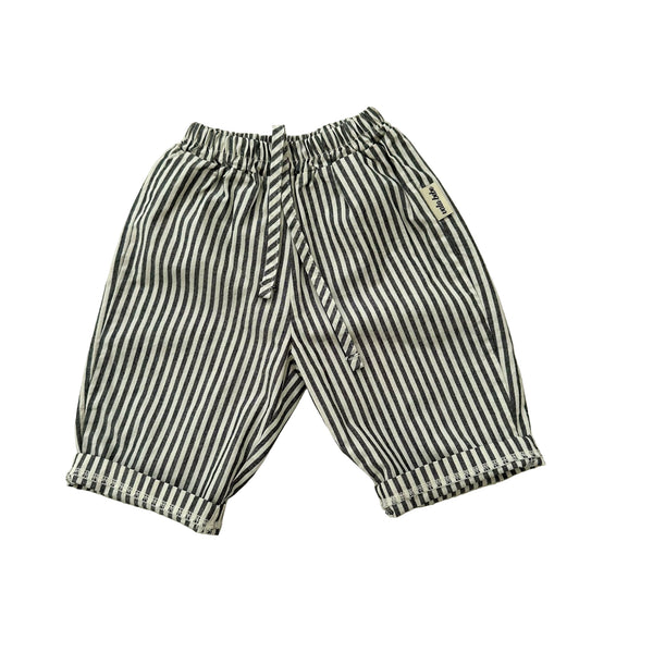 Bebe striped chino pants - Charcoal