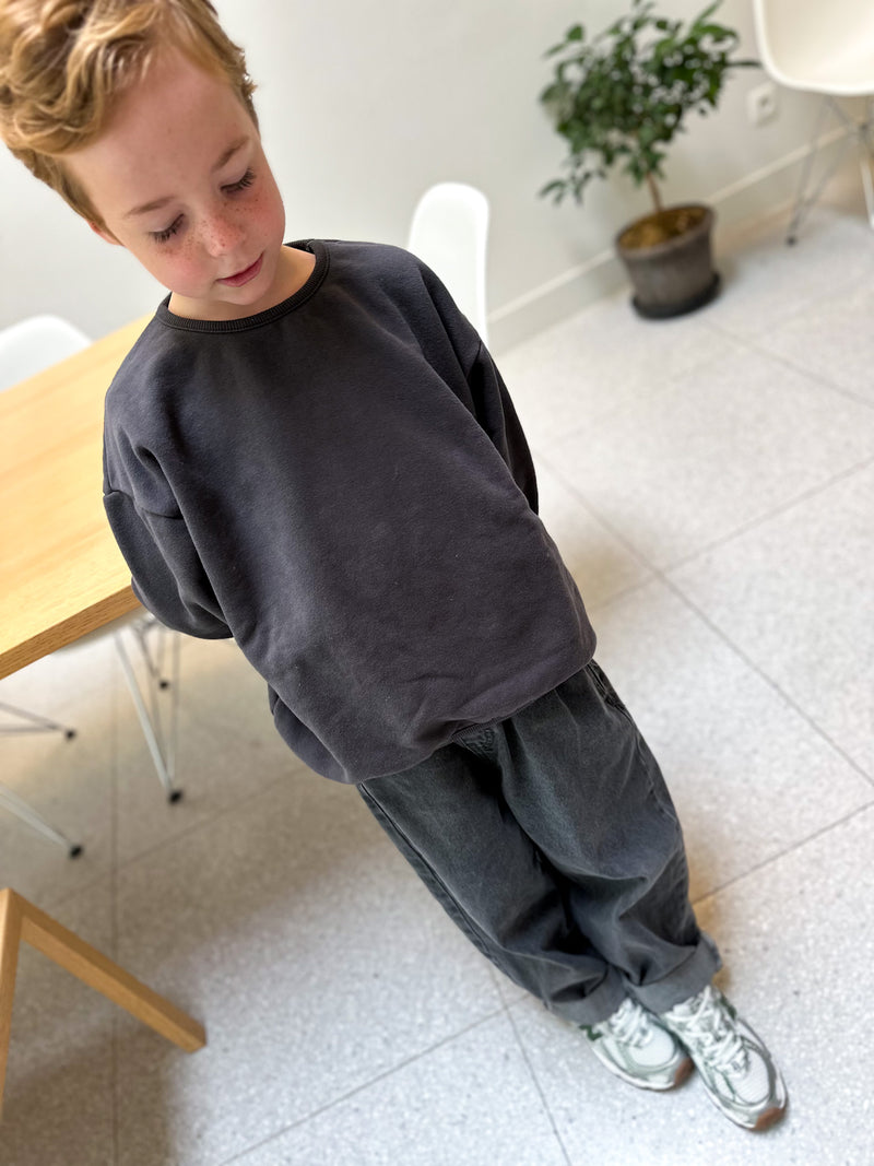 Gigi soft sweatshirt - Charcoal