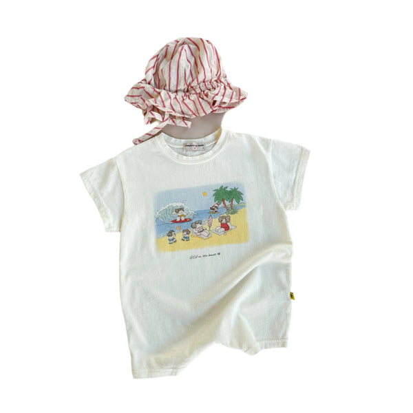 Bebe beach onesie - Cream