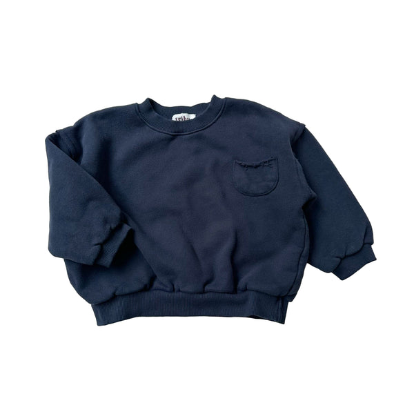 Lou pocket sweatshirt - Navy