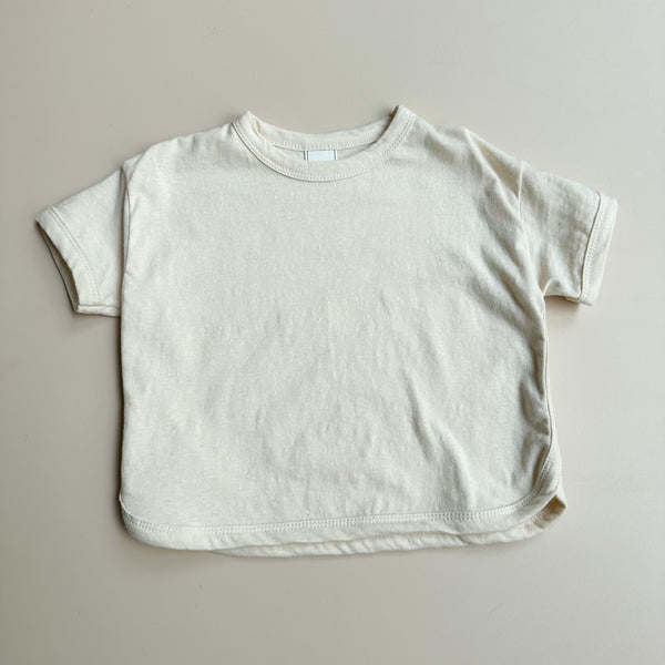 Coco piping tee - Ivory