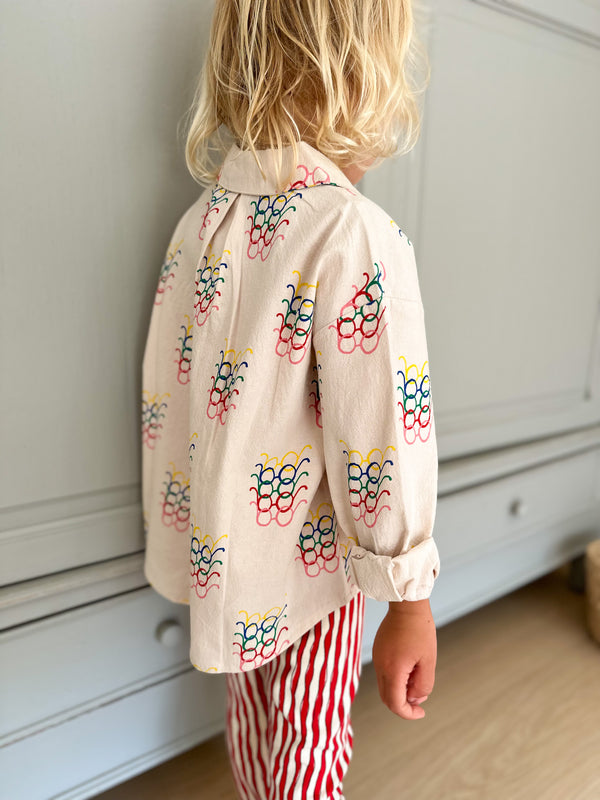 Glasses shirt - Cream