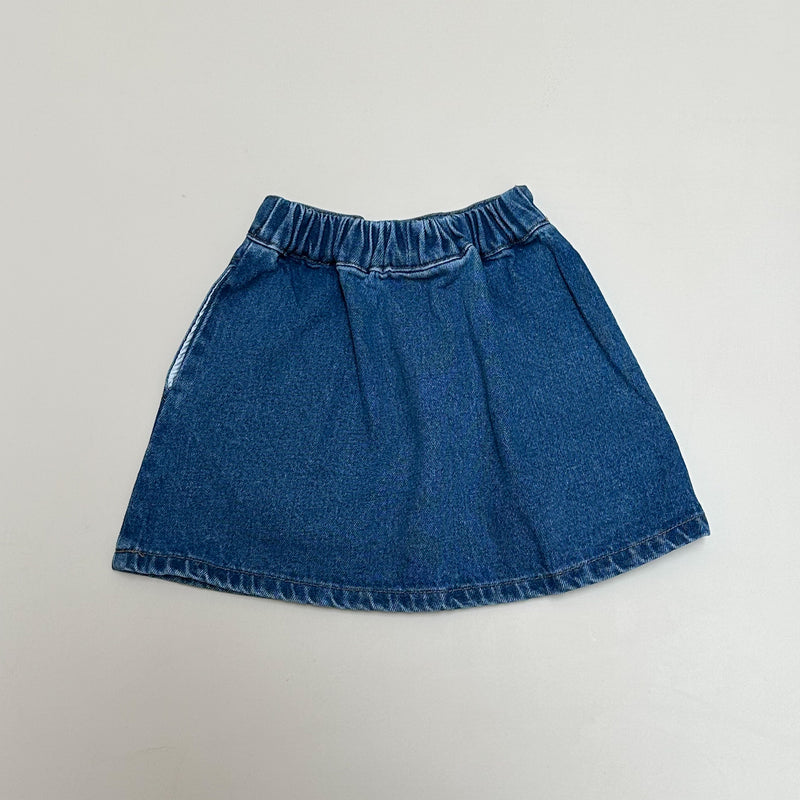 Denim mini skirt - Blue