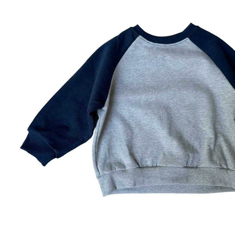 NP raglan sweater - Navy