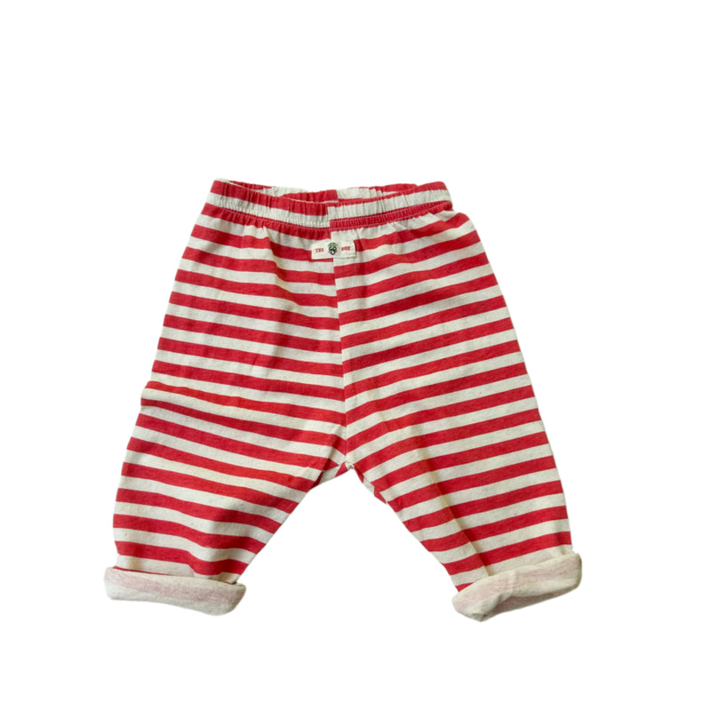 Bebe striped comfy pants - Red