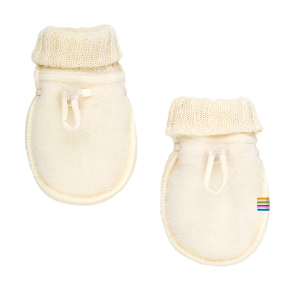 Wool mittens - Cream