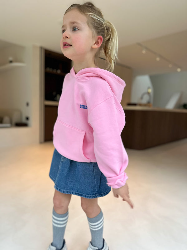 Kids izubird sweatshirt hoodie - Vintage cotton candy