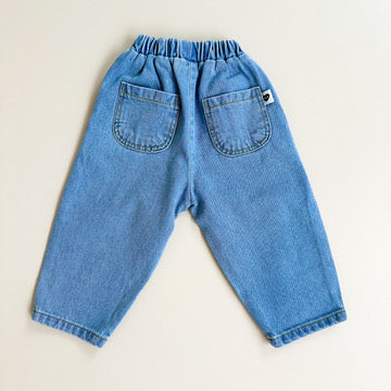 Baggy denim pants - Blue