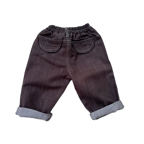 MNR baggy jeans - Chocolate brown