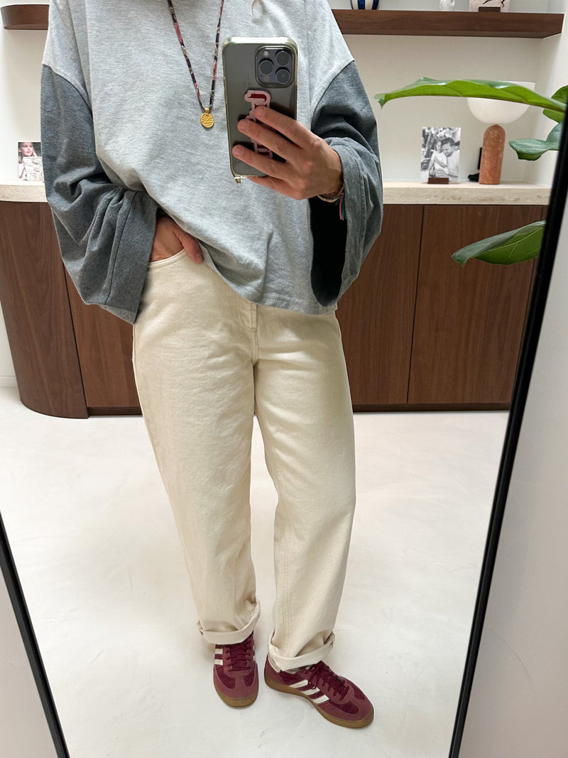 Yopday balloon denim - Ecru