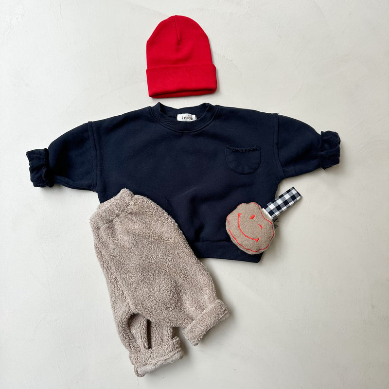Lou pocket sweatshirt - Navy