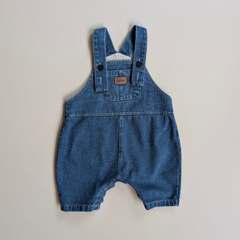 Bebe denim dungarees - Blue washing