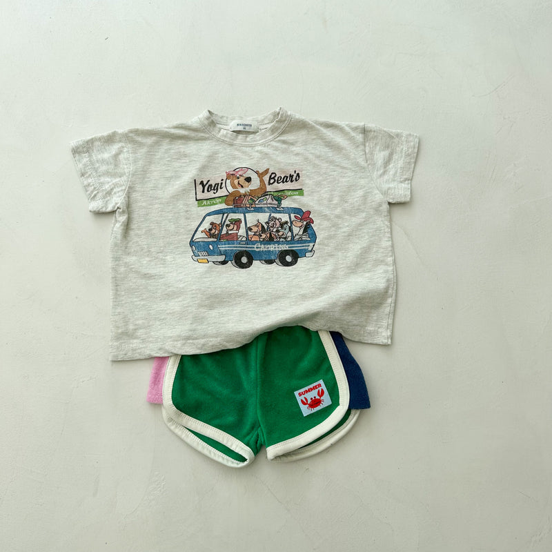 Yogi bear tee - Oatmeal