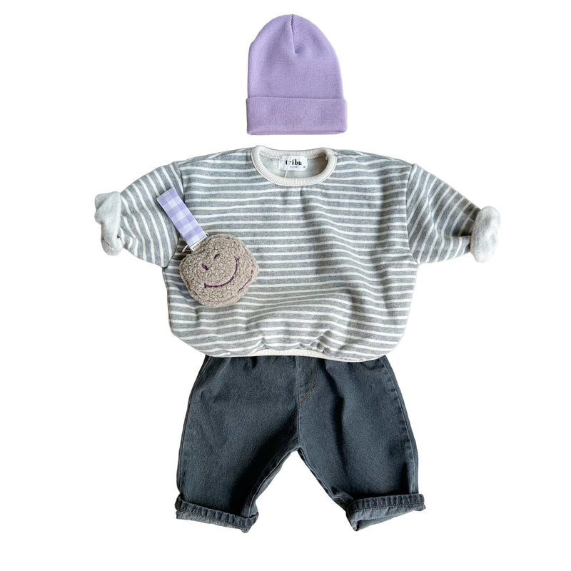 Rubi denim pants - Grey washing