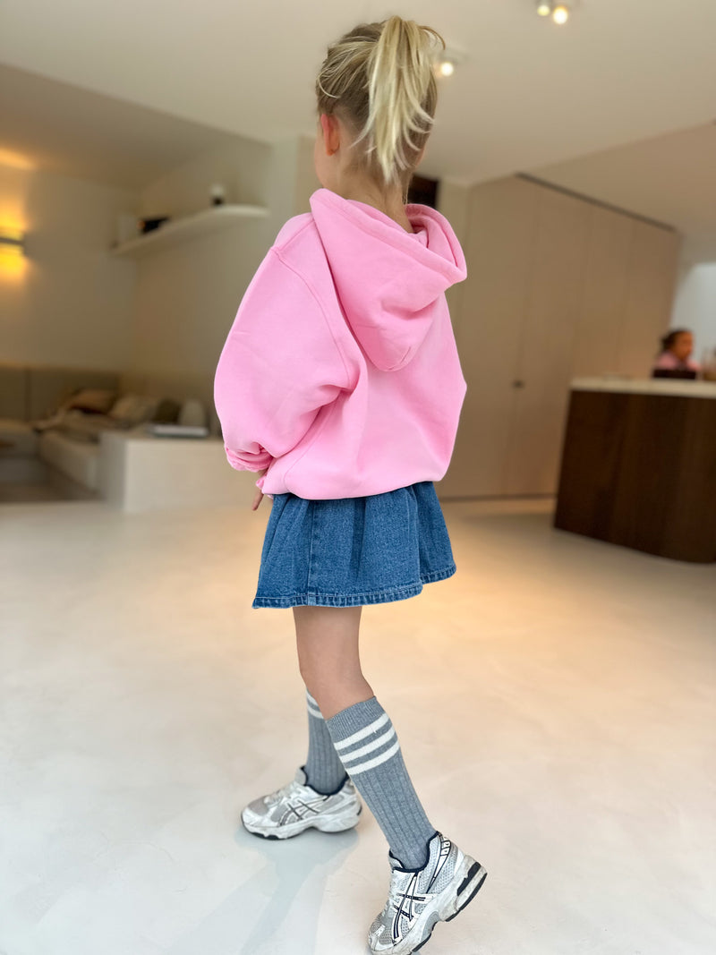 Kids izubird sweatshirt hoodie - Vintage cotton candy