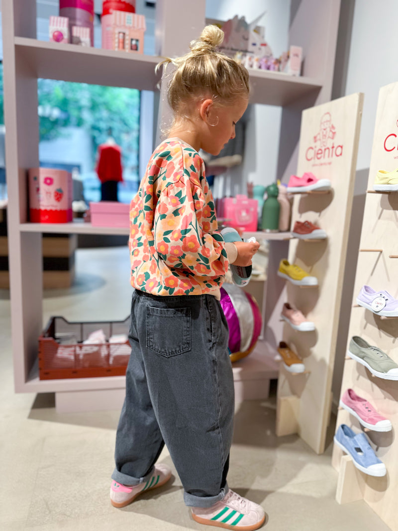 Léo baggy jeans - Dark grey washing