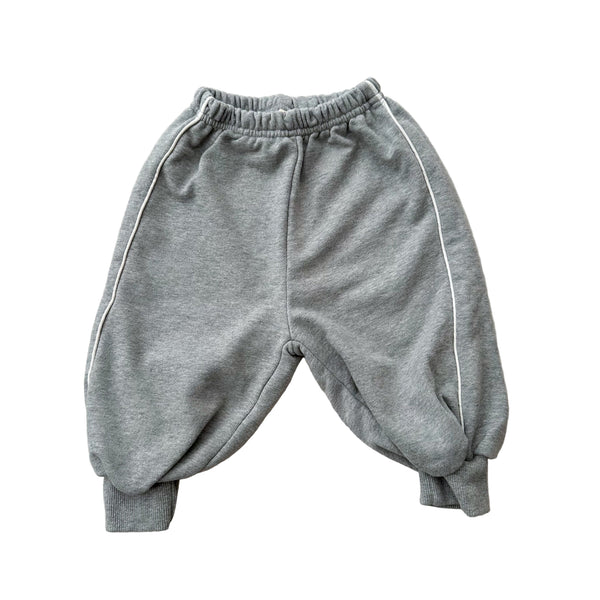 Bebe piping jogger pants - Grey melange