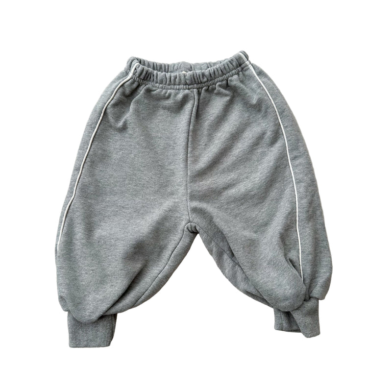 Bebe piping jogger pants - Grey melange