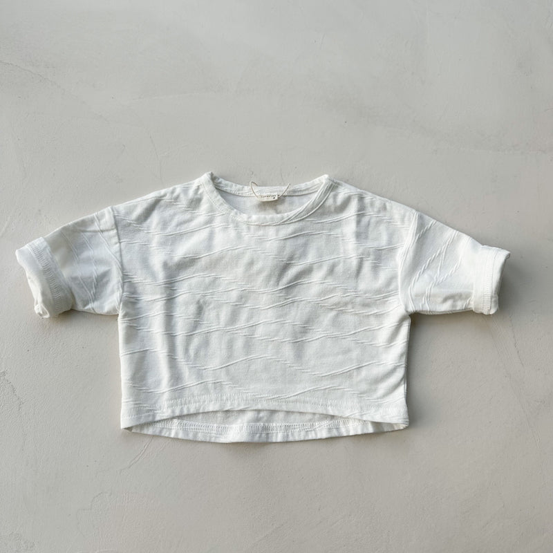 Wave tee - Ivory