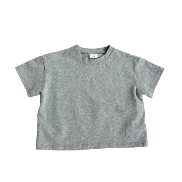 Mel short sleeves tee - Grey melange