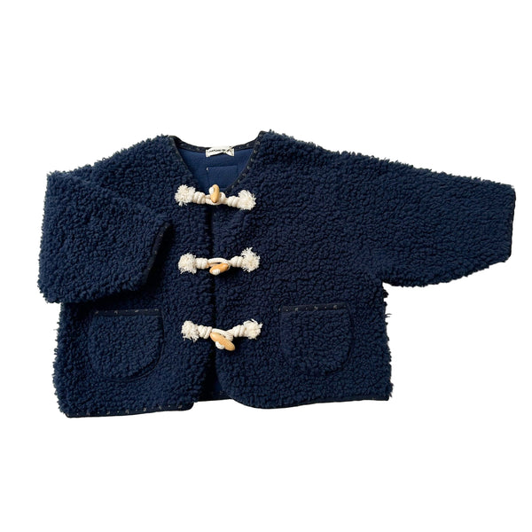 Teddy duffel coat - Navy