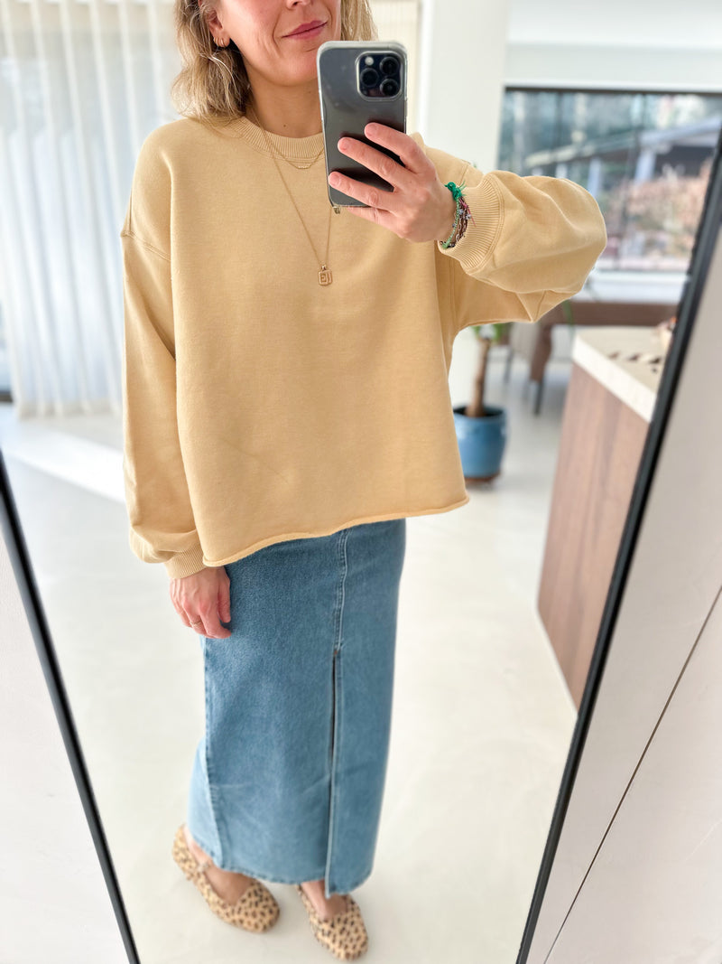 Moliere denim skirt - Blue washing