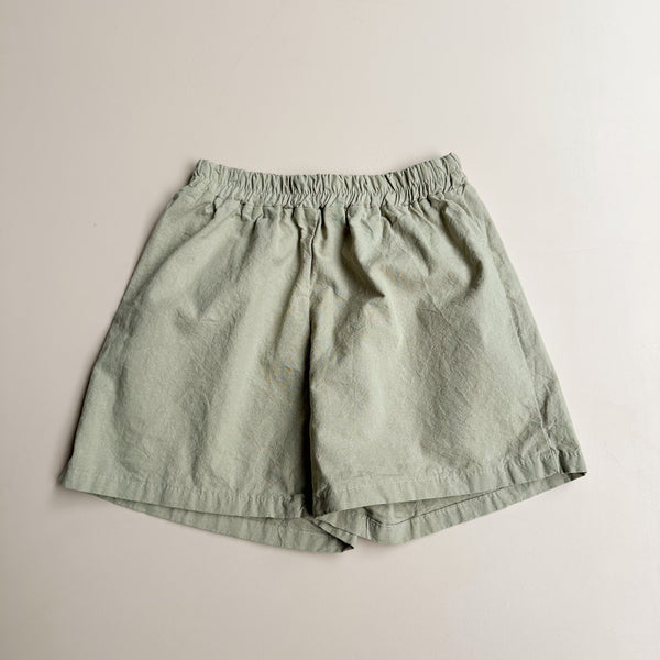 Linen shorts - Light khaki