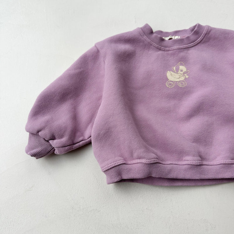 Duck sweater - Violet