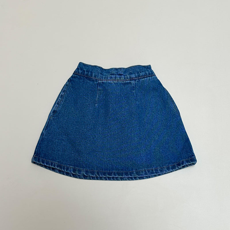 Denim mini skirt - Blue