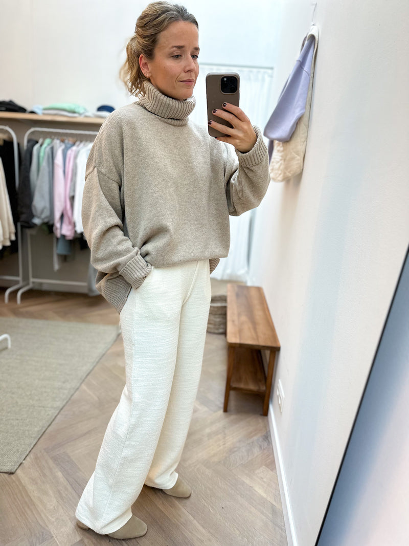 Teton oversized jumper - Beige