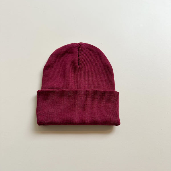 Bebe basic beanie - Wine