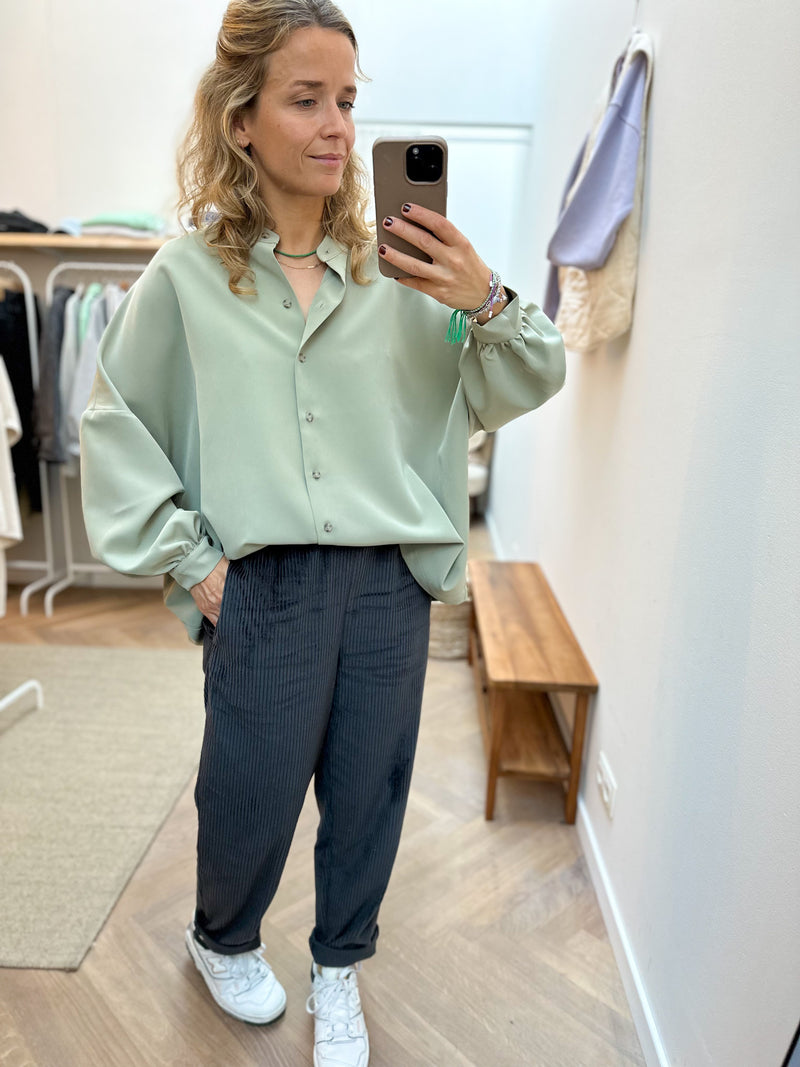 PRE-ORDER - Belle corduroy pants - Charcoal