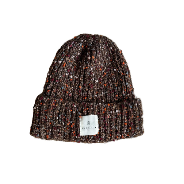 Lala speckle beanie - Brown