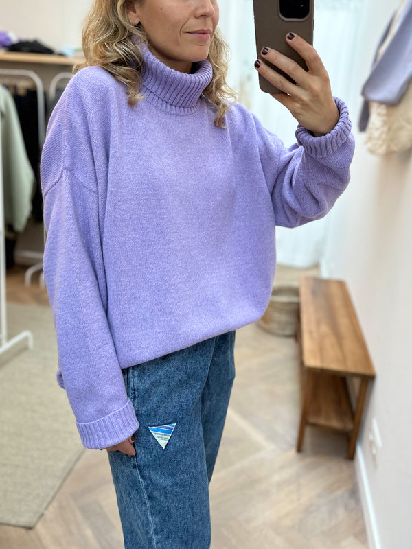 Teton oversized jumper - Lilac