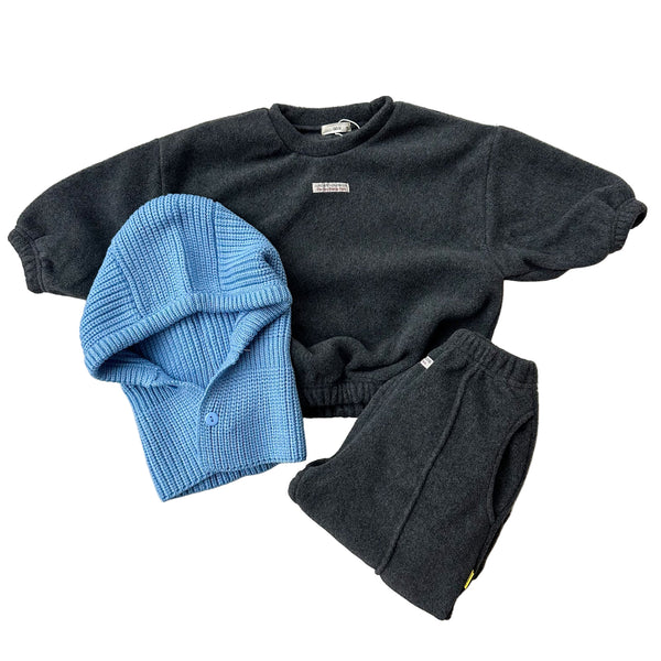 Fleece jogger set - Charcoal