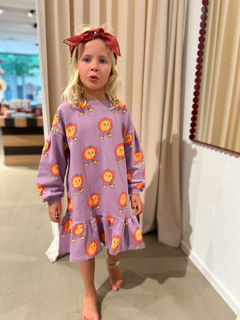 Sunflower sweater dress - Washed purple