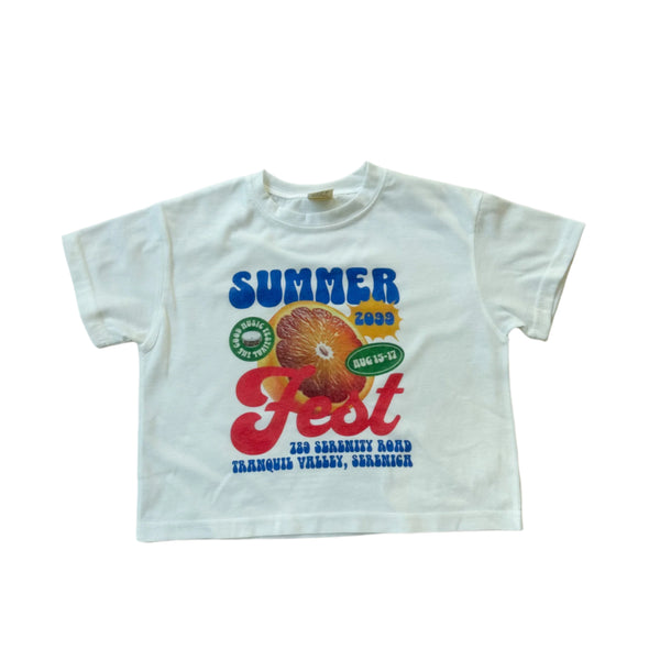 Juice tee - Cream