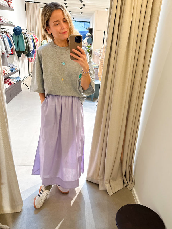 Olina maxi skirt - Lilac