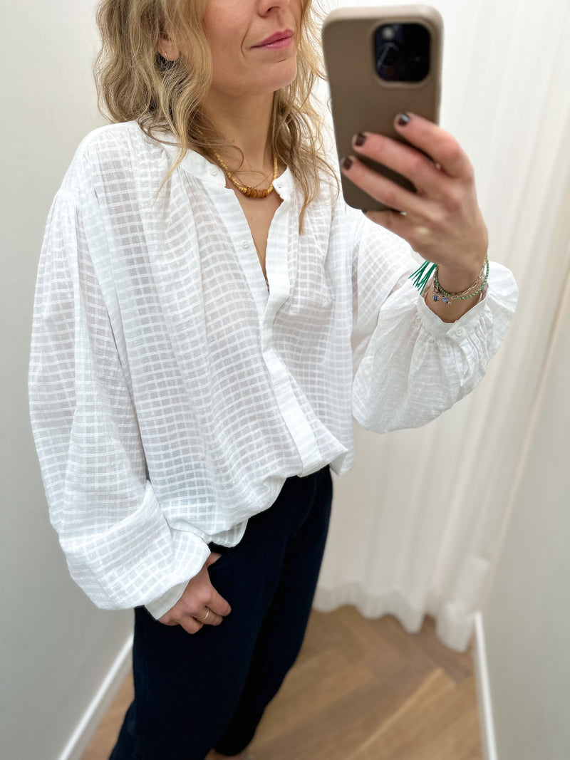 Lena blouse - Blanc