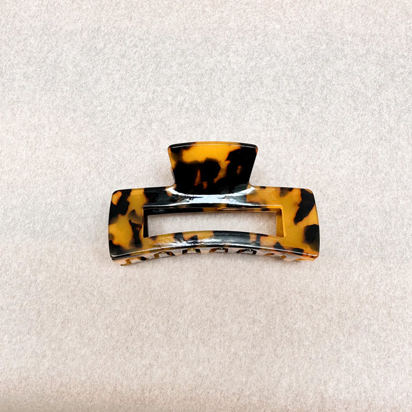 Hair clip medium - Brown tortoise