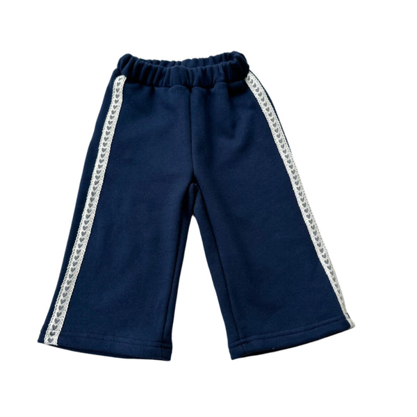 Lulu lace joggers - Navy